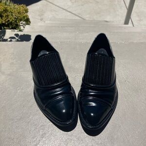 Alexander Wang Black Patent Leather Loafers